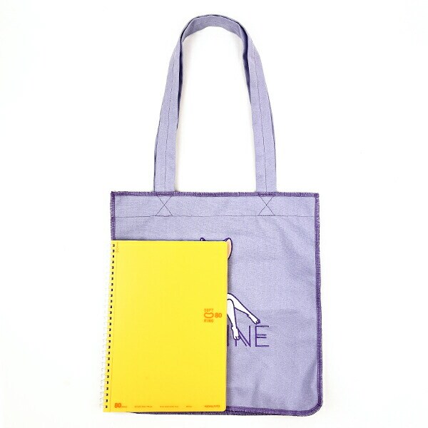 トムとジェリー ロックステッチトートバッグ(パープル) トムジェリ