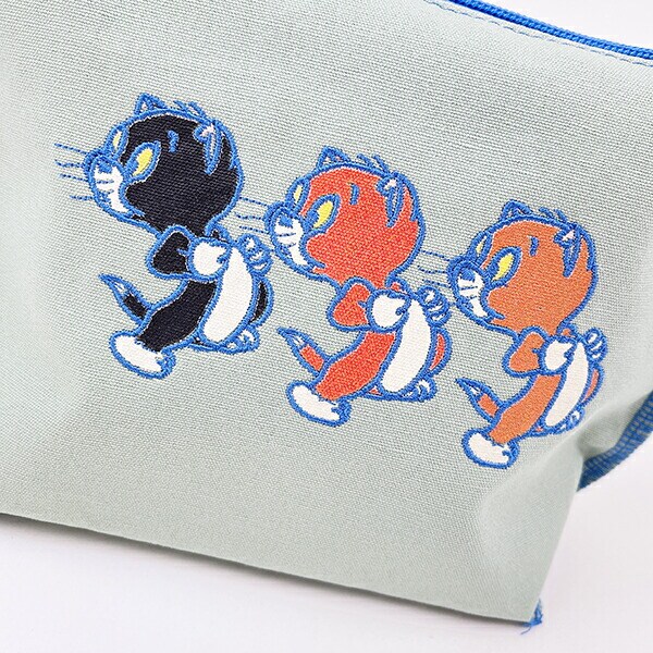 トムとジェリー ロックステッチポーチ(グリーン) トムジェリ