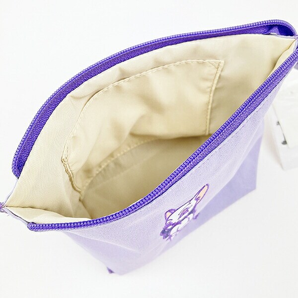 トムとジェリー ロックステッチポーチ(パープル) トムジェリ