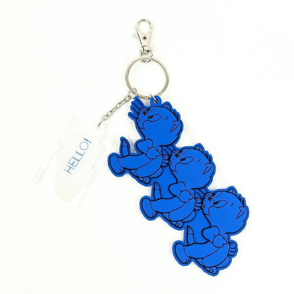 トムとジェリー ビッグラバーチャーム(ブルー) キーホルダー トムジェリ