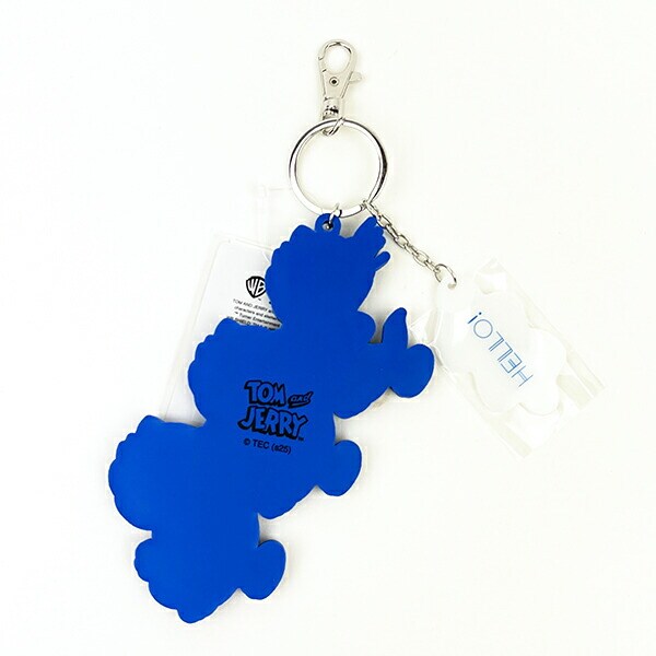 トムとジェリー ビッグラバーチャーム(ブルー) キーホルダー トムジェリ