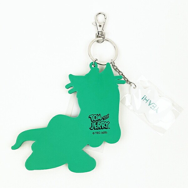 トムとジェリー ビッグラバーチャーム(グリーン) キーホルダー トムジェリ