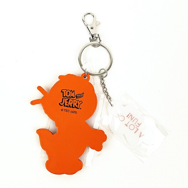 トムとジェリー ビッグラバーチャーム(オレンジ) キーホルダー トムジェリ