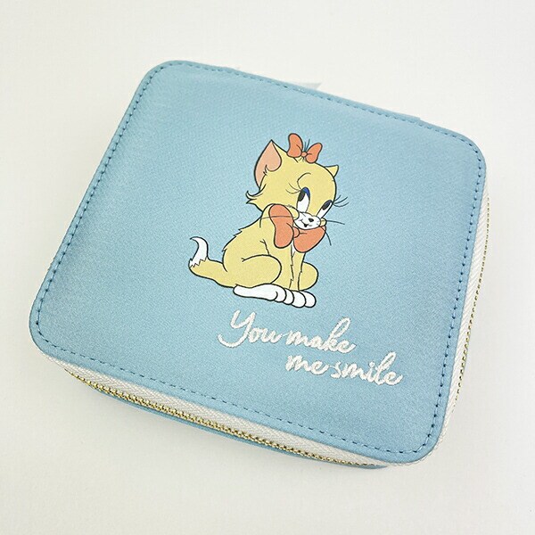 トムとジェリー トゥーツ ガールズスクエアポーチ (ブルー) ガールズシリーズ