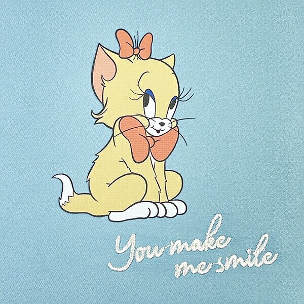 トムとジェリー トゥーツ ガールズスクエアポーチ (ブルー) ガールズシリーズ