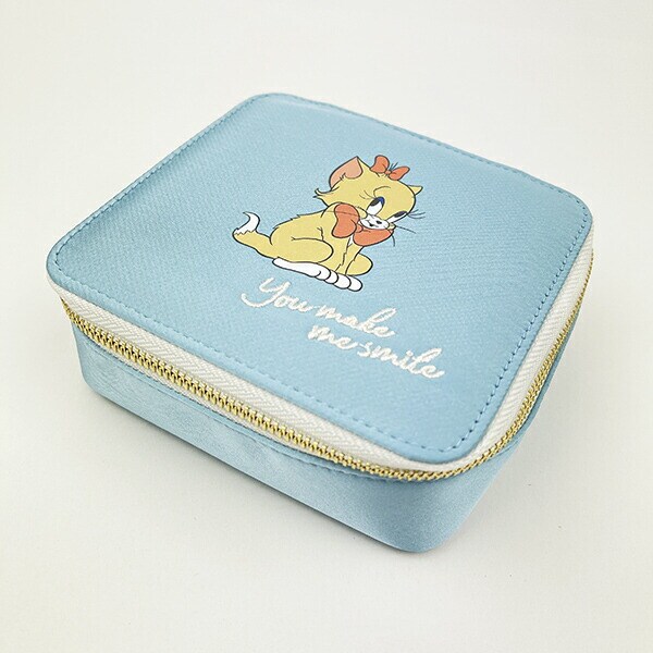 トムとジェリー トゥーツ ガールズスクエアポーチ (ブルー) ガールズシリーズ