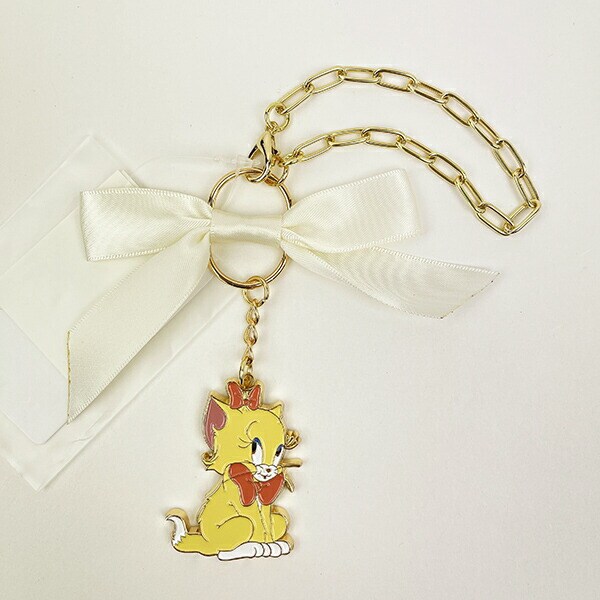 トムとジェリー トゥーツ ガールズリボンチャーム (ホワイト) ガールズシリーズ