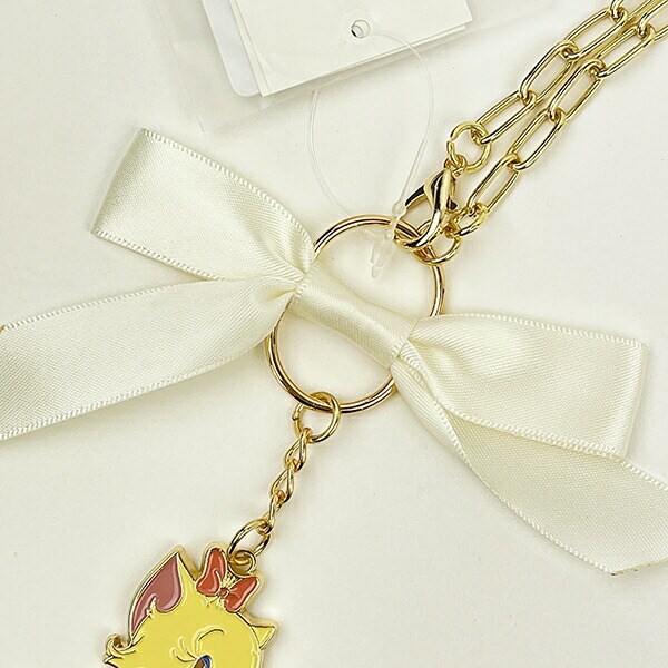 トムとジェリー トゥーツ ガールズリボンチャーム (ホワイト) ガールズシリーズ