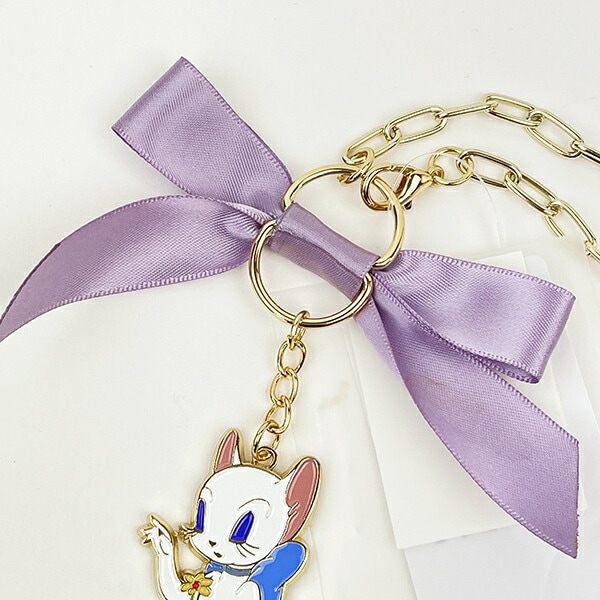 トムとジェリー トゥードルス ガールズリボンチャーム (パープル) ガールズシリーズ