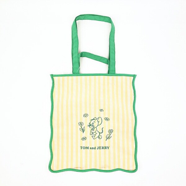 トムとジェリー ストライブなみなみトートバッグ(オレンジ) トムジェリ