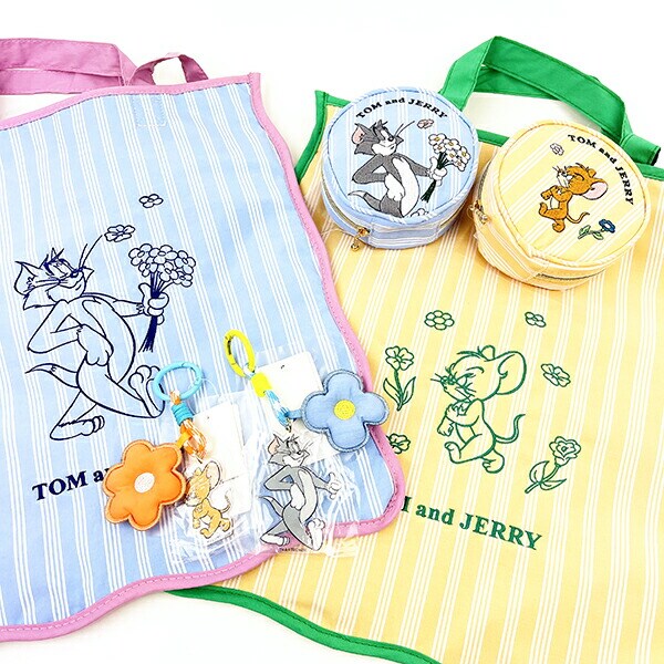 トムとジェリー トム ふかふかチャーム(ブルー) キーホルダー トムジェリ