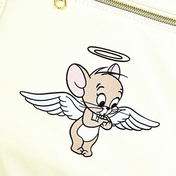 トムとジェリー ジェリー 天使と悪魔 リバーシブルトートバッグ