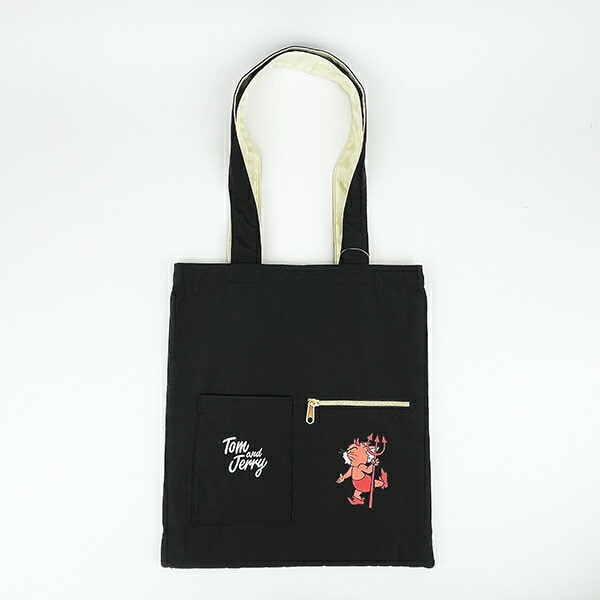 トムとジェリー トム 天使と悪魔 リバーシブルトートバッグ