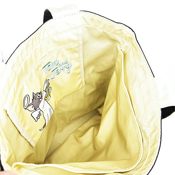 トムとジェリー トム 天使と悪魔 リバーシブルトートバッグ