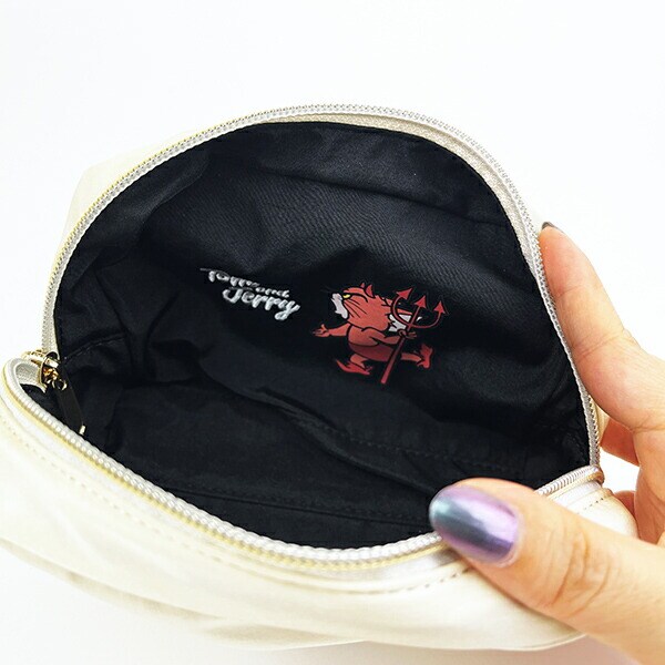 トムとジェリー トム 天使と悪魔 リバーシブルポーチ