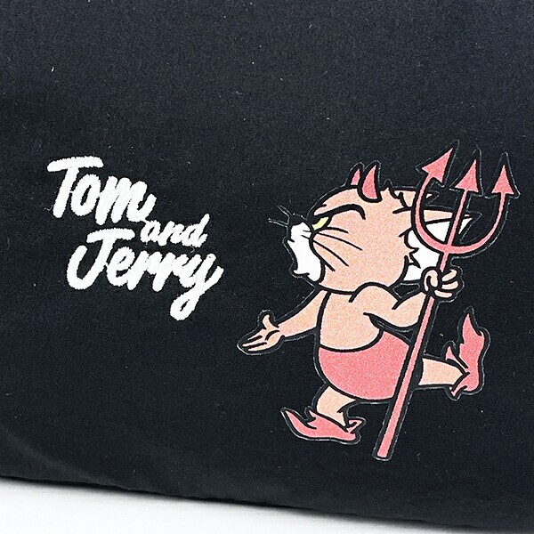 トムとジェリー トム 天使と悪魔 リバーシブルポーチ
