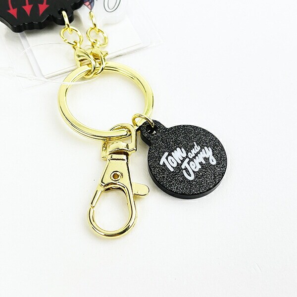 トムとジェリー トム 天使と悪魔 リバーシブルアクリルチャーム キーホルダー