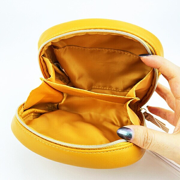 トムとジェリー レトロアート ポーチ オレンジ トムジェリ