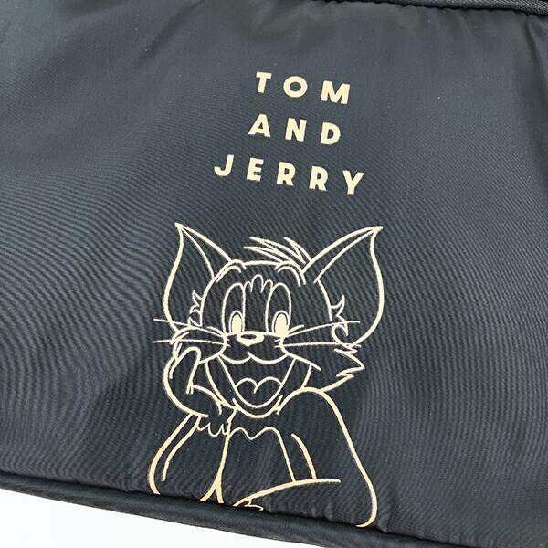 トムとジェリー トラベルポーチセット (ブラック) 旅行