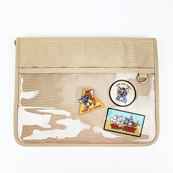 トムとジェリー トラベルガジェットケース (ブラック) トラベルバッグ