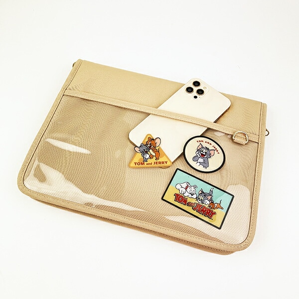 トムとジェリー トラベルガジェットケース (ブラック) トラベルバッグ