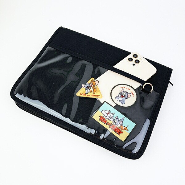 トムとジェリー トラベルガジェットケース (ベージュ) トラベルバッグ