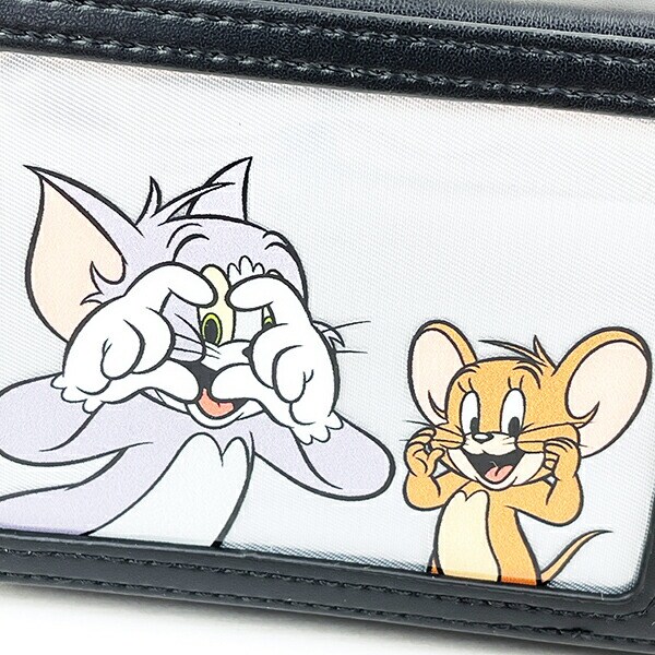 トムとジェリー デジカメポーチ ブラック トムジェリ