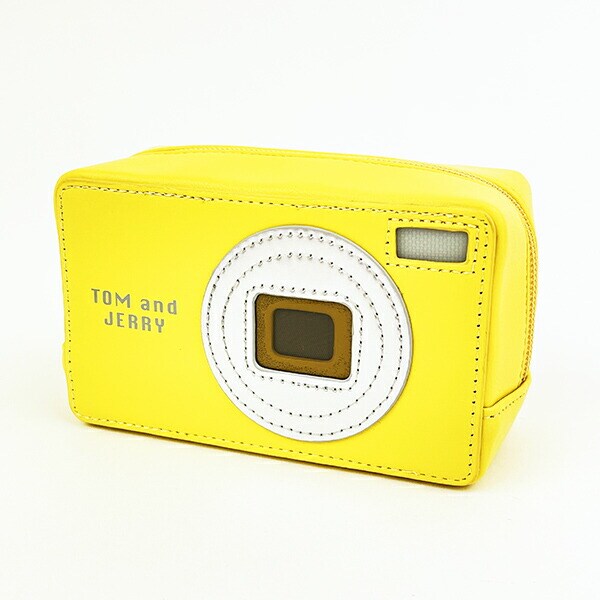 トムとジェリー デジカメポーチ イエロー トムジェリ