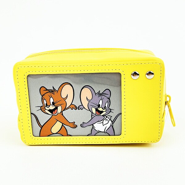 トムとジェリー デジカメポーチ イエロー トムジェリ