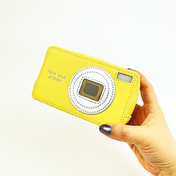 トムとジェリー デジカメポーチ イエロー トムジェリ