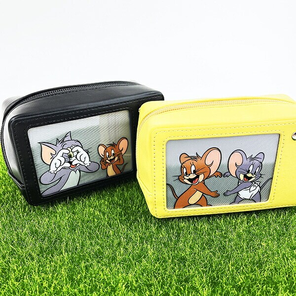 トムとジェリー デジカメポーチ イエロー トムジェリ