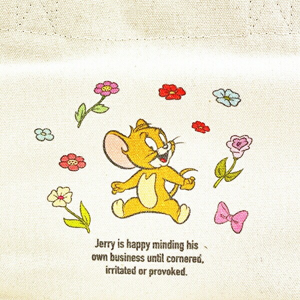 トムとジェリー ジェリー フラワーランチバッグ トムジェリ