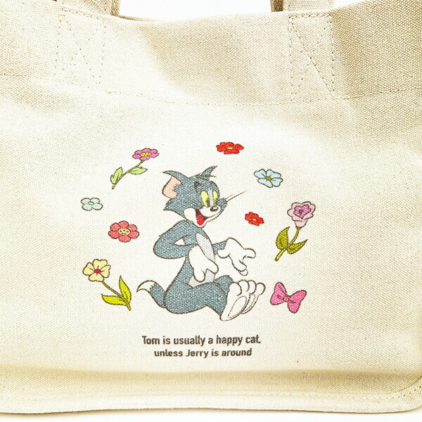 トムとジェリー トム フラワーランチバッグ トムジェリ