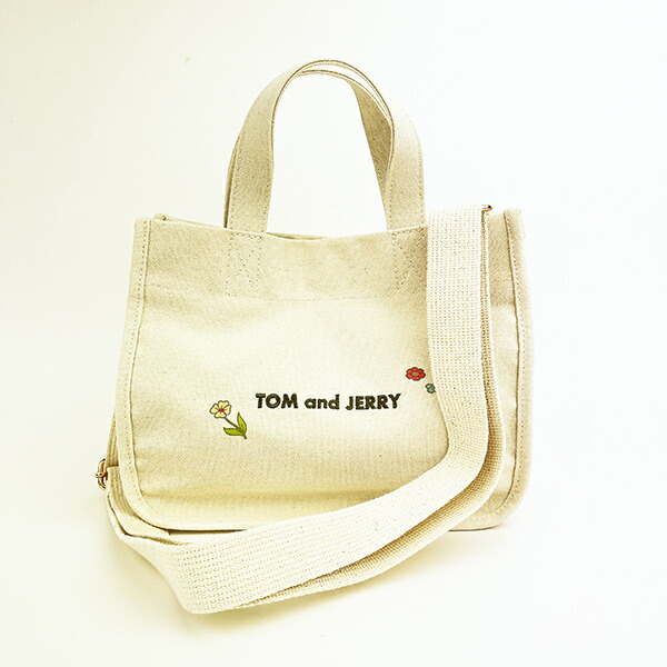 トムとジェリー トム フラワーランチバッグ トムジェリ