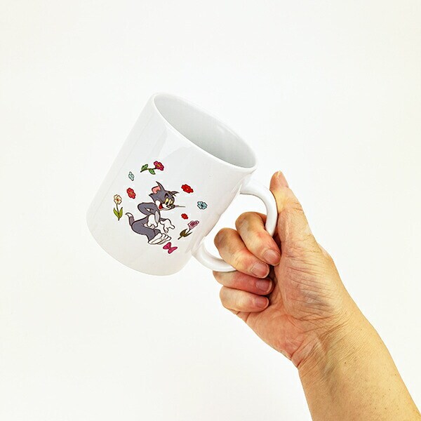 トムとジェリー トム フラワーマグカップ