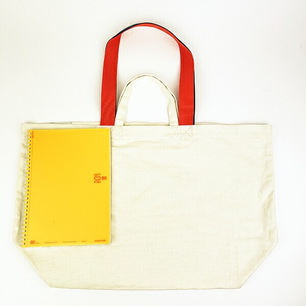 トムとジェリー スポーティーダブルハンドルビック トートバッグ (アイボリー)