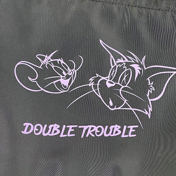 トムとジェリー スポーティーナップザック バッグ (ブラック)