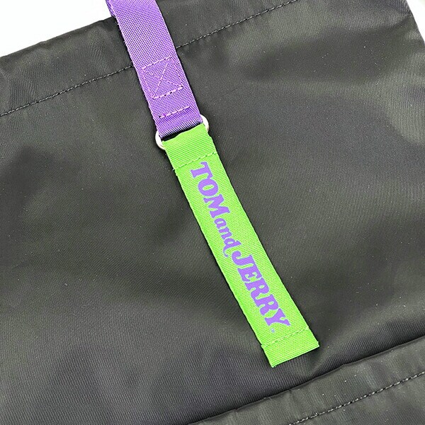 トムとジェリー スポーティーナップザック バッグ (ブラック)