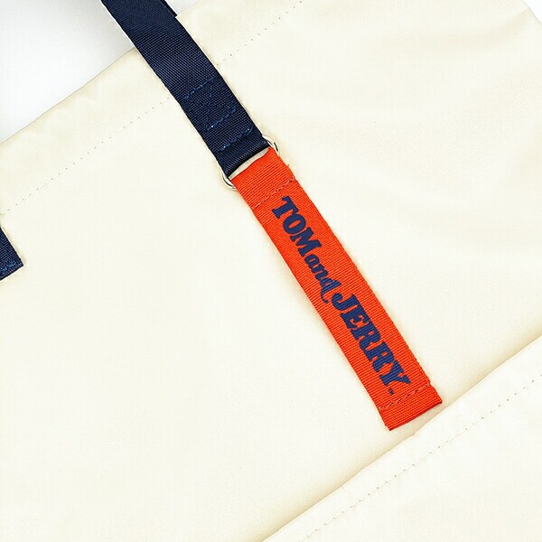 トムとジェリー スポーティーナップザック バッグ (アイボリー)