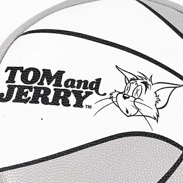 トムとジェリー バスケットボールポーチ グレー トムジェリ