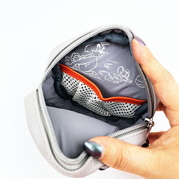 トムとジェリー バスケットボールポーチ グレー トムジェリ