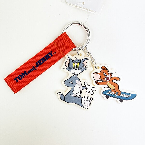 トムとジェリー スポーティーチャーム キーホルダー