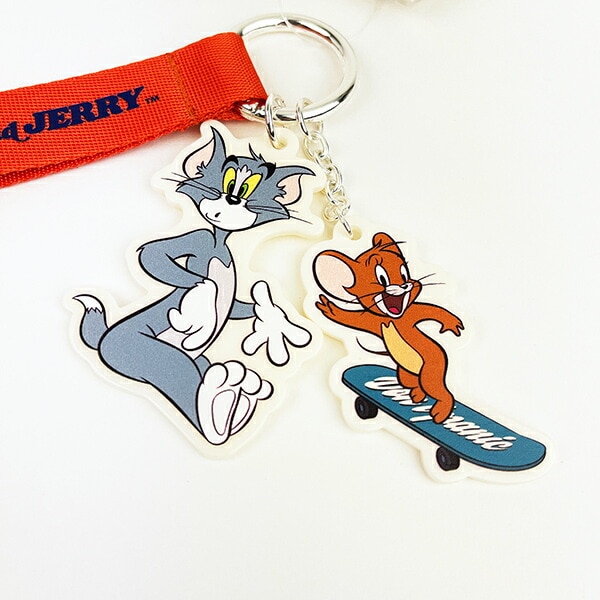トムとジェリー スポーティーチャーム キーホルダー