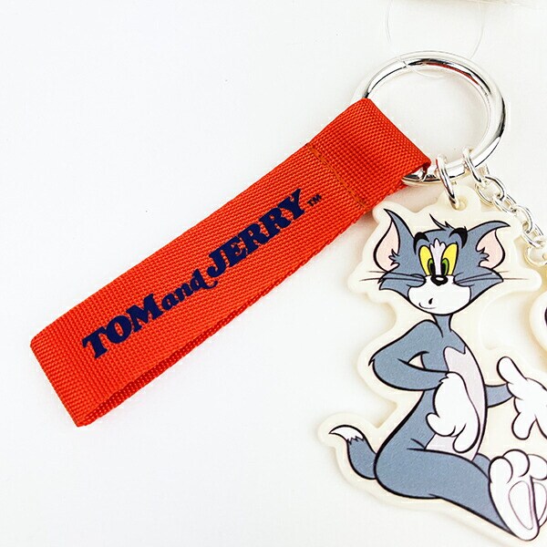 トムとジェリー スポーティーチャーム キーホルダー