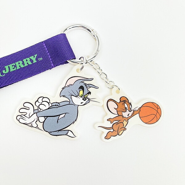 トムとジェリー スポーティーチャーム キーホルダー