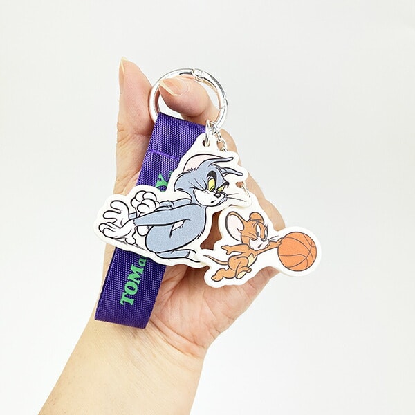 トムとジェリー スポーティーチャーム キーホルダー