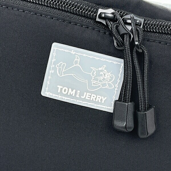 トムとジェリー トム カラーボディバッグ ブラック ウエストポーチ 推し活 トムジェリ