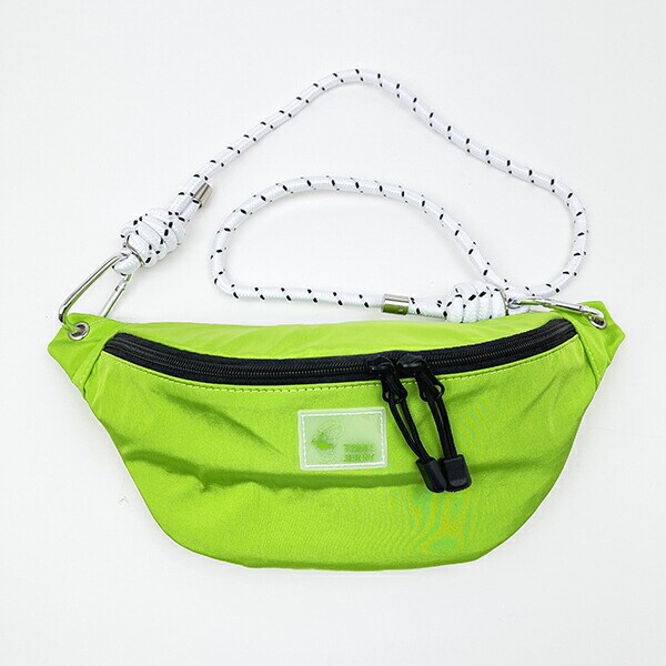 トムとジェリー マッスル カラーボディバッグ グリーン ウエストポーチ 推し活 トムジェリ