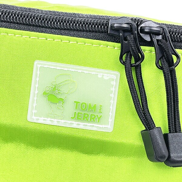 トムとジェリー マッスル カラーボディバッグ グリーン ウエストポーチ 推し活 トムジェリ