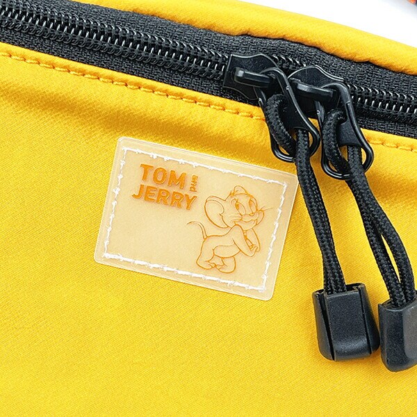 トムとジェリー ジェリー カラーボディバッグ オレンジ ウエストポーチ 推し活 トムジェリ